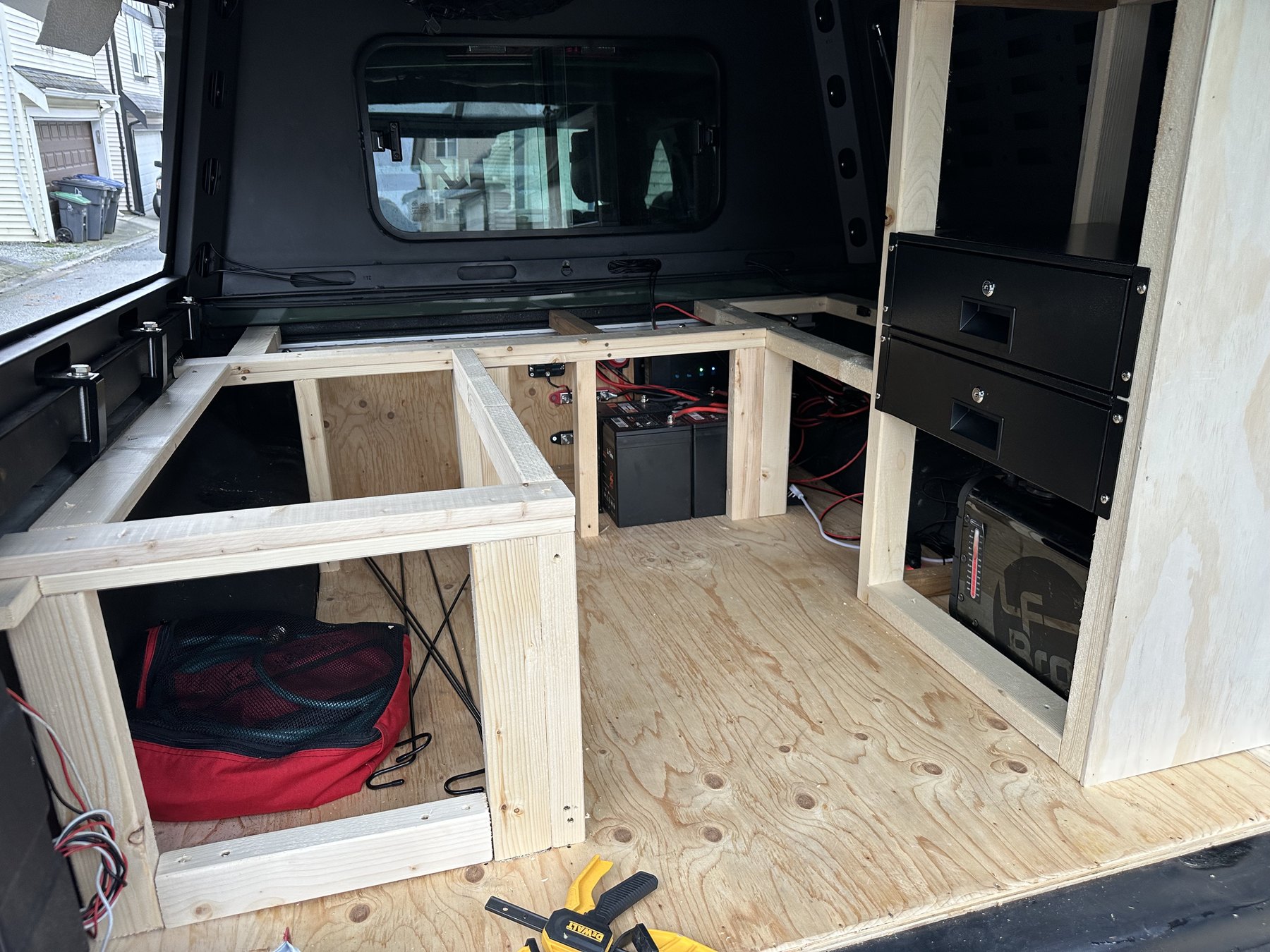 Truck build framing