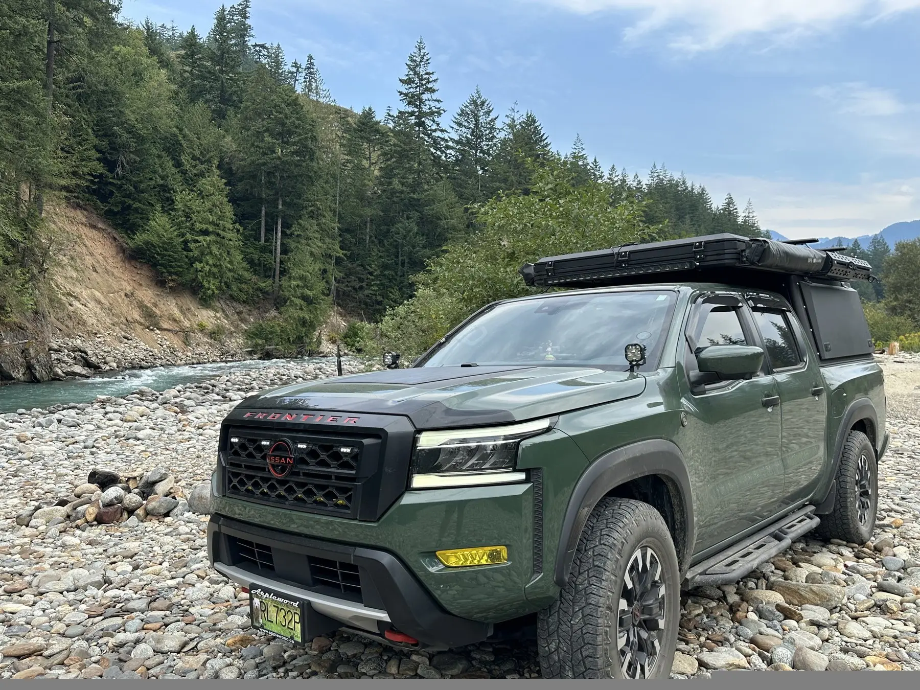 Chasing Campfires Frontier on a British Columbia backroad